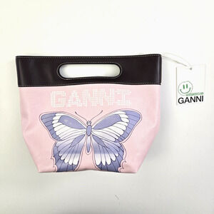 Ganni Pink and Purple Crossbody Bag